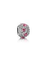 Thumbnail for your product : Pandora Heart Pave Ball Charm