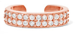 Thumbnail for your product : Anita Ko 18-karat Rose Gold Diamond Ear Cuff - one size