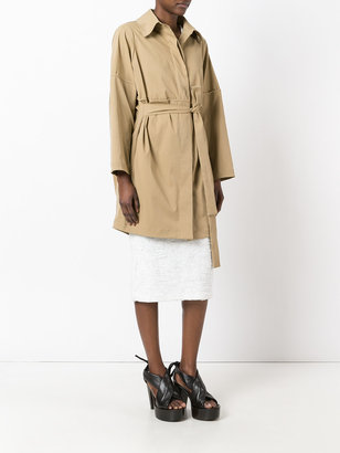 Chalayan belted trench coat