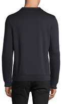 Thumbnail for your product : HUGO BOSS Full-Zip Cotton-Blend Jacket