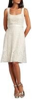 Thumbnail for your product : Tadashi Shoji Sleeveless Lace A-Line Dress