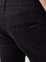 Thumbnail for your product : Nudie Jeans Slim Adam Organic Cotton-blend Chino Trousers - Black