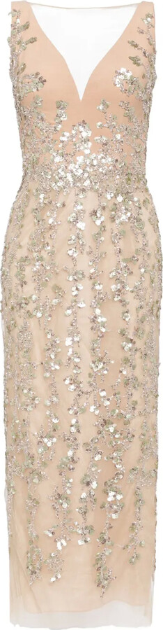 Sequin-Embellished Dress