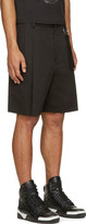 Thumbnail for your product : Givenchy Black Pleated Shorts