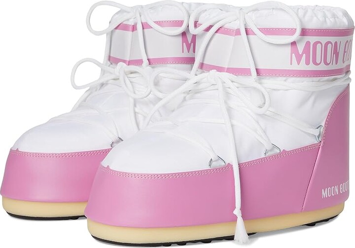 Moon Boot Icon Low Nylon Boots White : EU 36-38 (US Men's - 4.5-6 - Women's 5.5-7) Medium