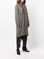 Thumbnail for your product : Paco Rabanne Geometric Naval-Pattern Raincoat