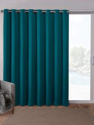 Home Outfitters Sateen Wide Curtain Panel