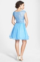 Thumbnail for your product : Steppin Out Lace Detail Party Dress (Juniors)