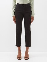 Thumbnail for your product : Frame Le High High-rise Cropped Straight-leg Jeans