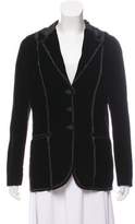 Thumbnail for your product : Bottega Veneta Velvet Panel Jacket Black Velvet Panel Jacket