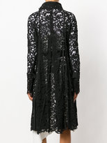 Thumbnail for your product : Sacai sheer lace trench coat