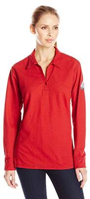 Bulwark FR Women's IQ Long Sleeve Polo Shirt