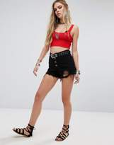 Thumbnail for your product : Honey Punch Cami Crop Top In Rib