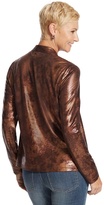 Thumbnail for your product : Chico's Artisan Embellished Faux-Leather Jacket
