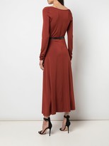 Thumbnail for your product : Altuzarra Phoebe wide V-neck dress