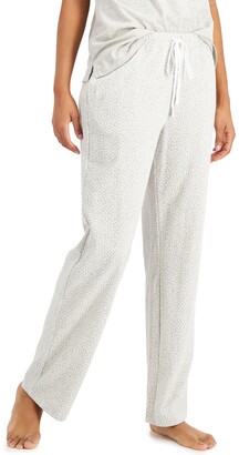 Charter Club Cotton Knit Pajama Pants, Created for Macy's