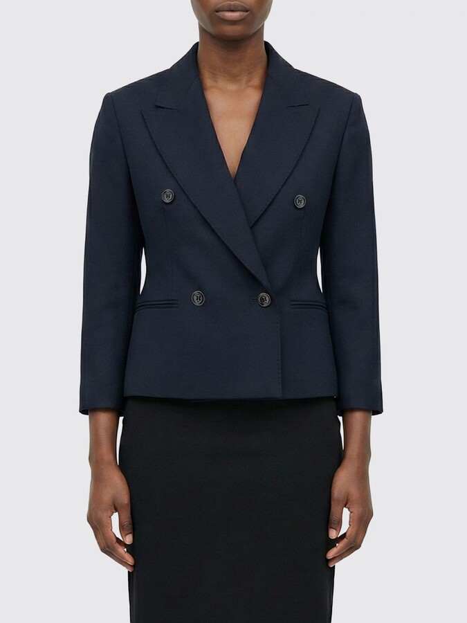 Max Mara Jacket Woman color Blue