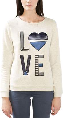 Esprit Love Embroidered Sweatshirt