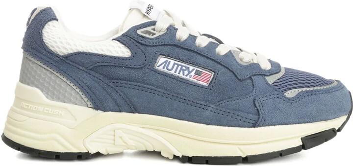 AUTRY Hyperway suede mesh sneakers