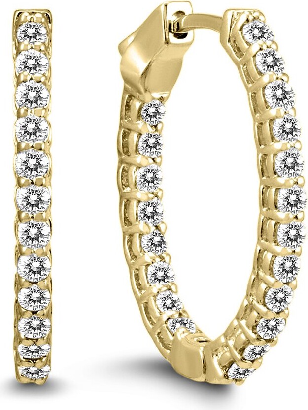 Diamond Select Cuts 14K 1.00 Ct. Tw. Diamond Earrings