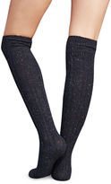 Thumbnail for your product : Wet Seal Confetti Dotted Roll Cuff Socks