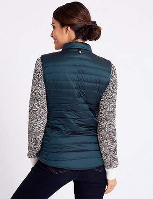 Marks and Spencer Reversible Quilted Gilet with Down & Feather