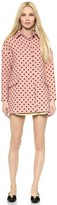 Thumbnail for your product : RED Valentino Polka Dot Coat