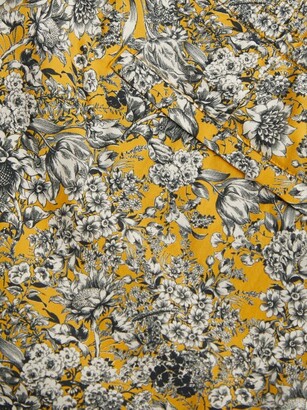 Orlebar Brown Standard Full Bloom-print Swim Shorts - Yellow Multi