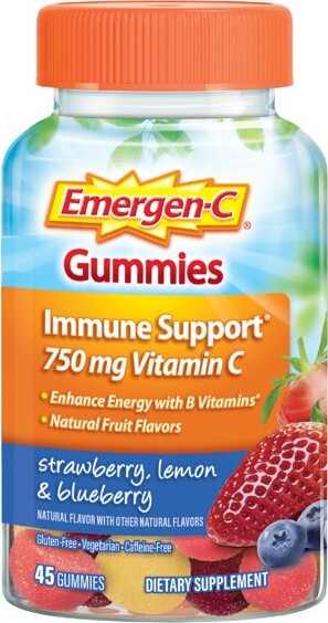 Emergen-C Emergen-CVitaminCGummies-Strawberry,Lemon&Blueberry-45ct
