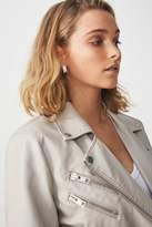 Thumbnail for your product : Cotton On Shiloh Cropped Pu Jacket
