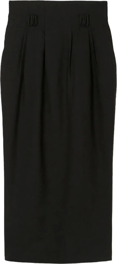 Mame Kurogouchi Cocoon midi skirt