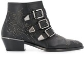 Thumbnail for your product : Chloé Susanna studded ankle boots