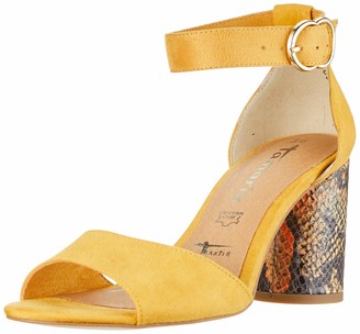 tamaris yellow sandals