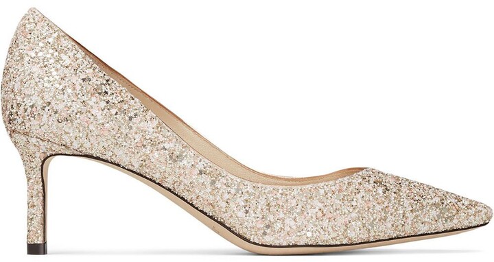 rose gold glitter shoes womens