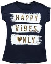 Thumbnail for your product : boohoo Girls Happy Vibes Only Tee