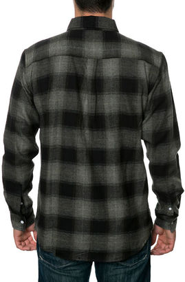 Matix Clothing Company The Cheville Flannel in Charcoal