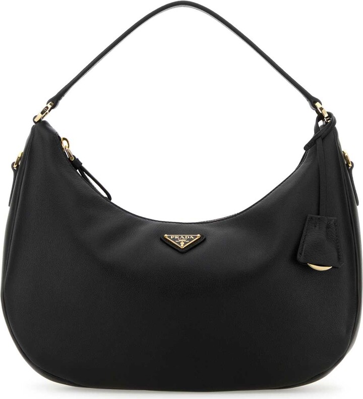 Prada Black Leather Handbag