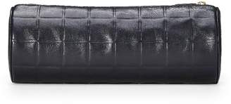 Chanel Black Leather Chocolate Bar Pouch