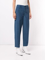 Thumbnail for your product : Nobody Denim Esoteric straight corduroy trousers