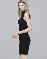Thumbnail for your product : Whbm Mock Neck Black Instantly Slimming Dress