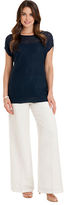 Thumbnail for your product : Joan Vass Bateau Neck Pullover Top