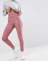Thumbnail for your product : ASOS Roll Hem Washed Leggings