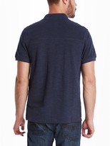 Thumbnail for your product : GUESS Olive Slub Pique Polo Top
