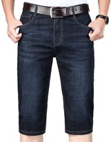 quarter length jeans mens