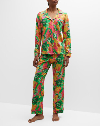 Bedhead Pajamas Botanical-Print Cotton Pajama Set