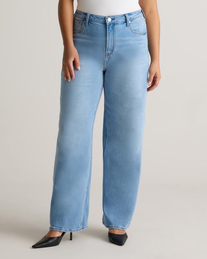 Quince Bella Stretch Relaxed Straight Jeans