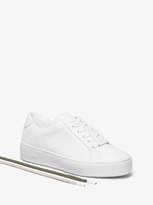 Thumbnail for your product : Michael Kors Poppy Leather Sneaker