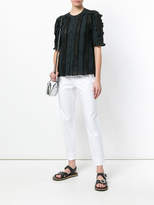 Thumbnail for your product : Steffen Schraut button up ruffle blouse