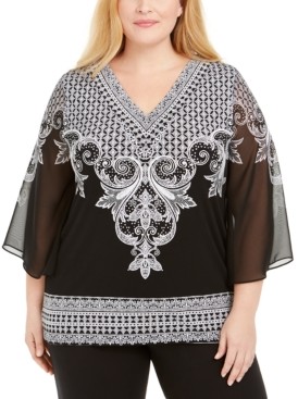 jm collection tunic tops