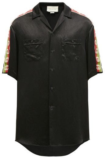 gucci satin shirt